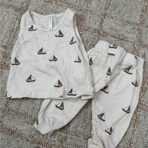 Rylee + Cru Cream Sailboat Set